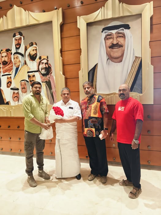 സാംസ്‌കാരിക വകുപ്പ് മന്ത്രി സജി ചെറിയാന് സ്വീകരണം നൽകി.